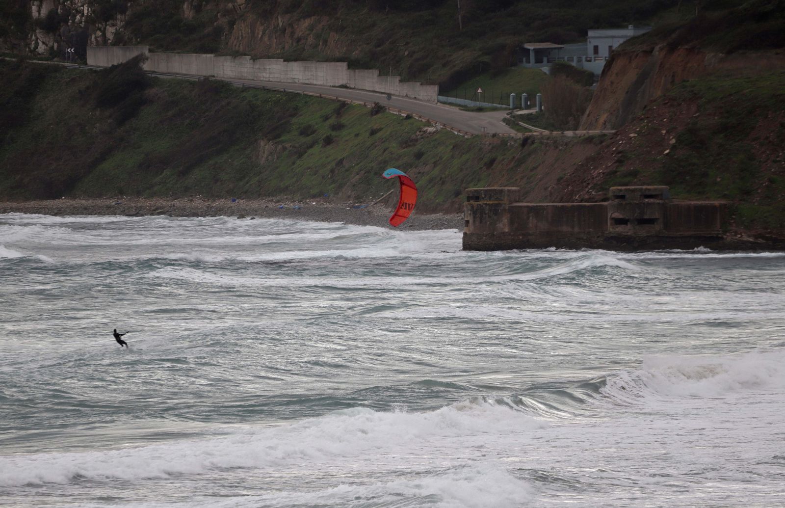 Temporal en la Bahía de Algeciras