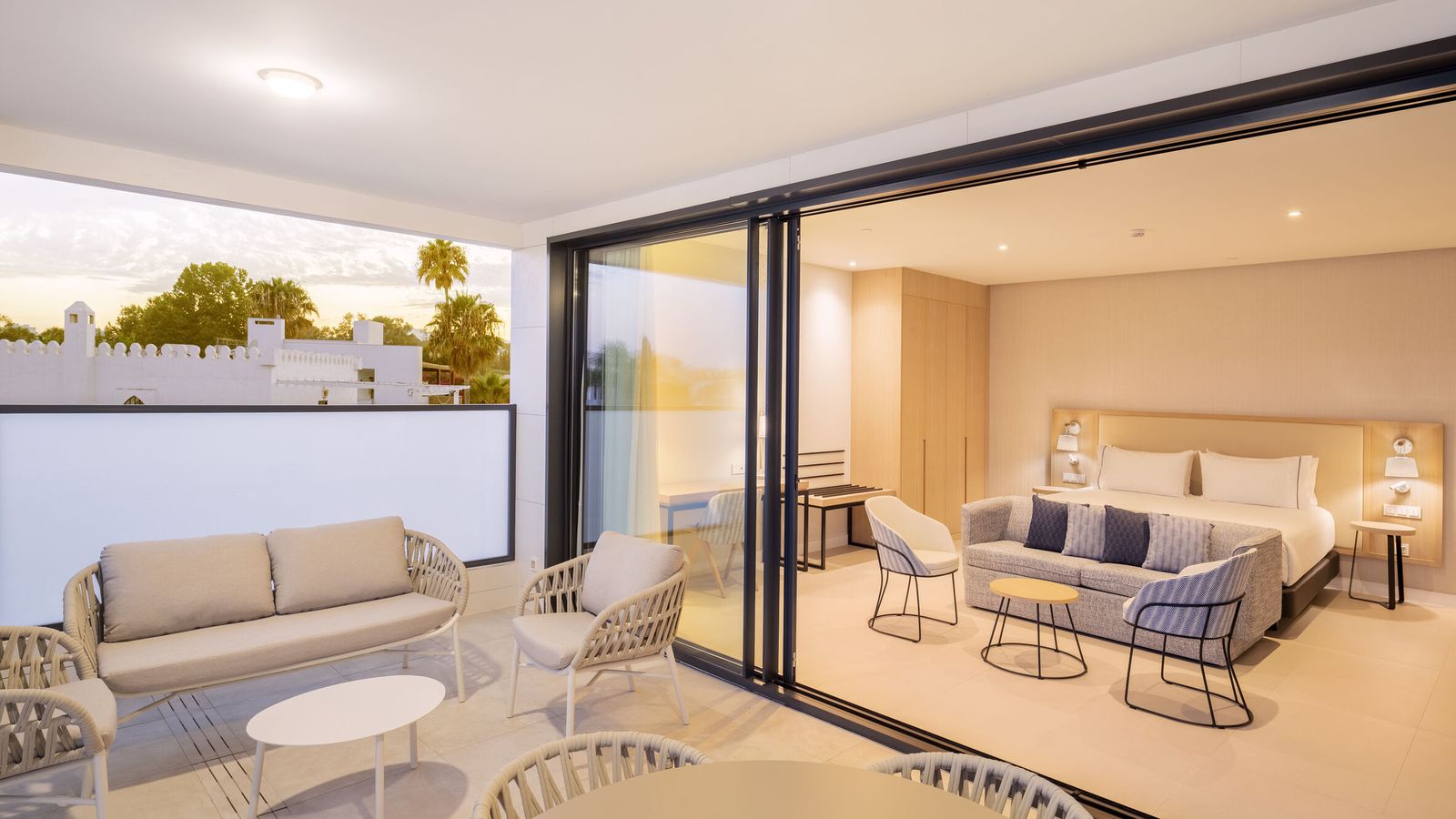 Detalle de las estancias.