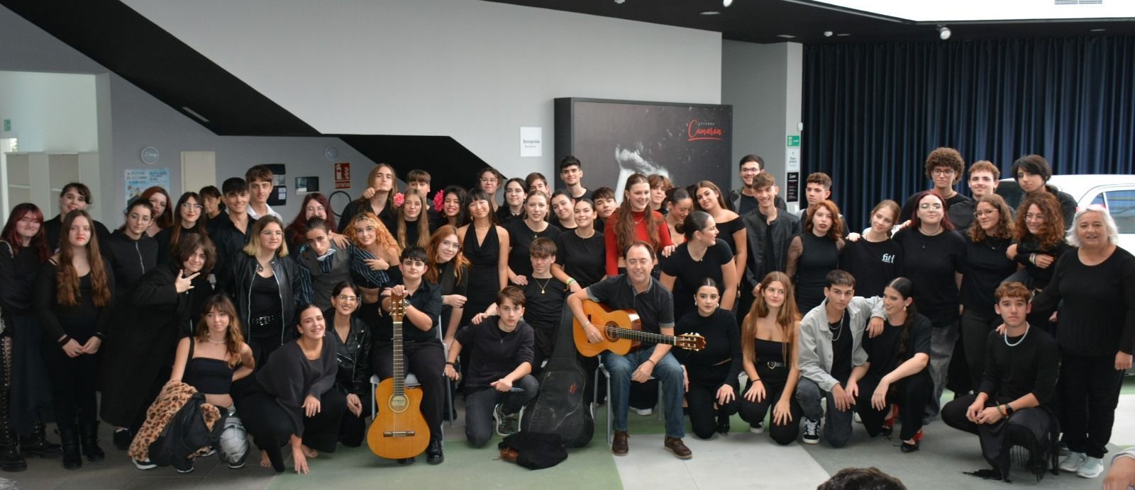 Así celebró el IES Jorge Juan el Día del Flamenco en el Museo Camarón
