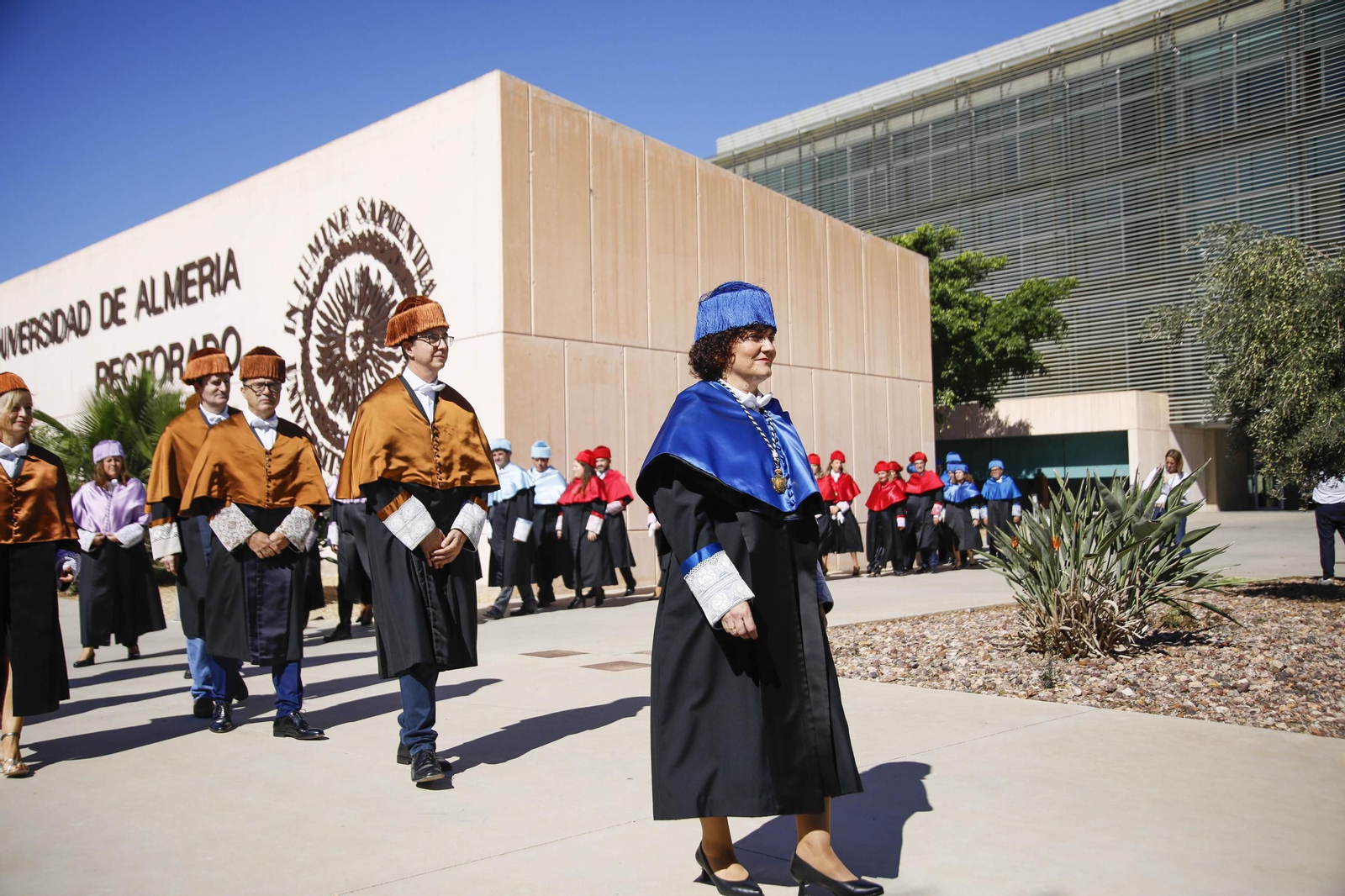 Las mejores imágenes de inauguración en el curso académico 2024-2025 de la Universidad de Almería