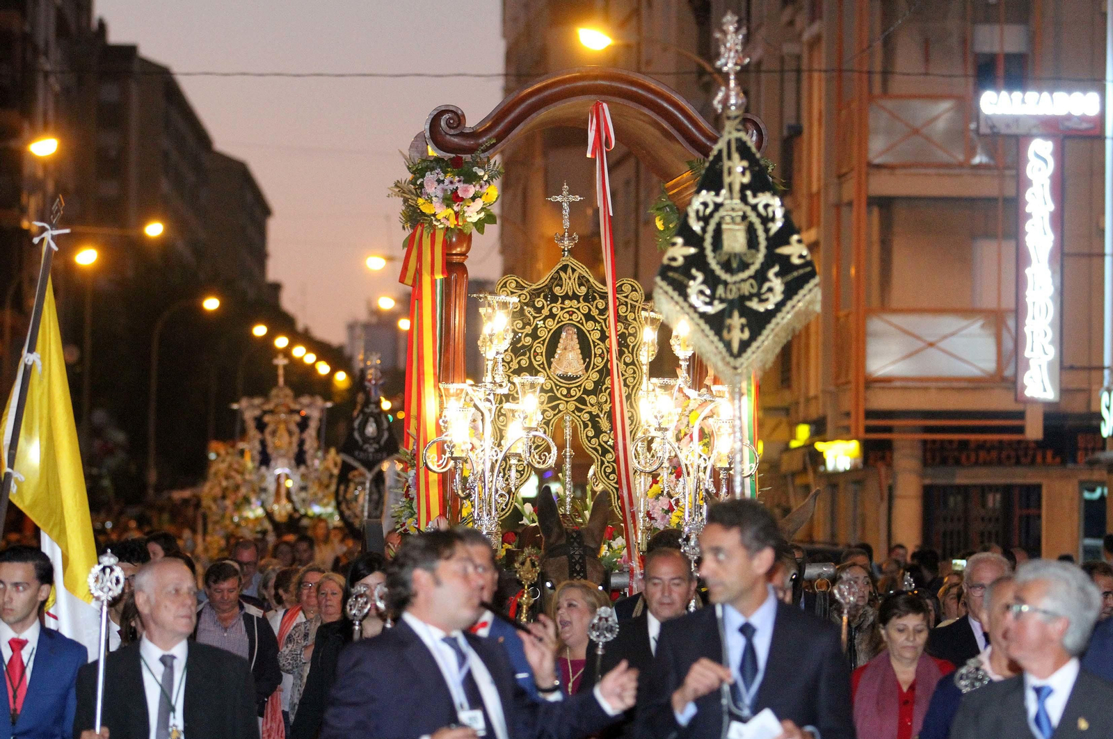 La procesión Magna Rociera en imágenes