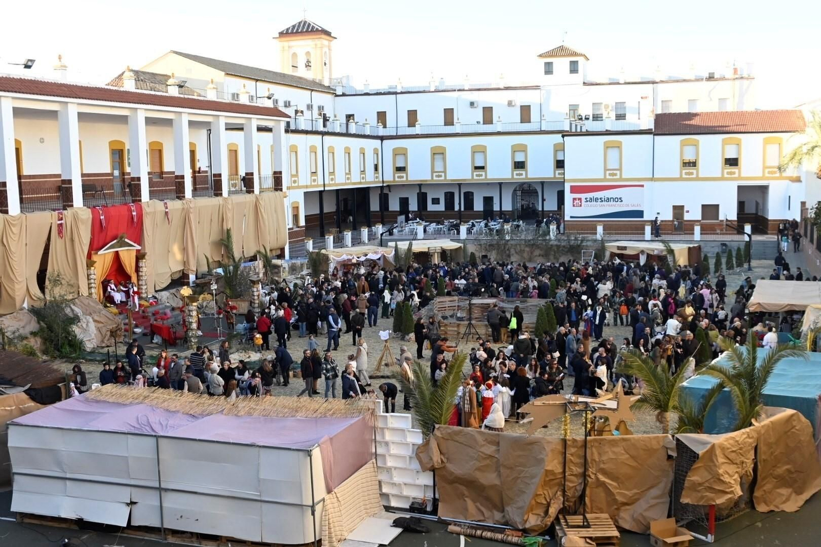 El belén viviente de Salesianos de Córdoba, en imágenes