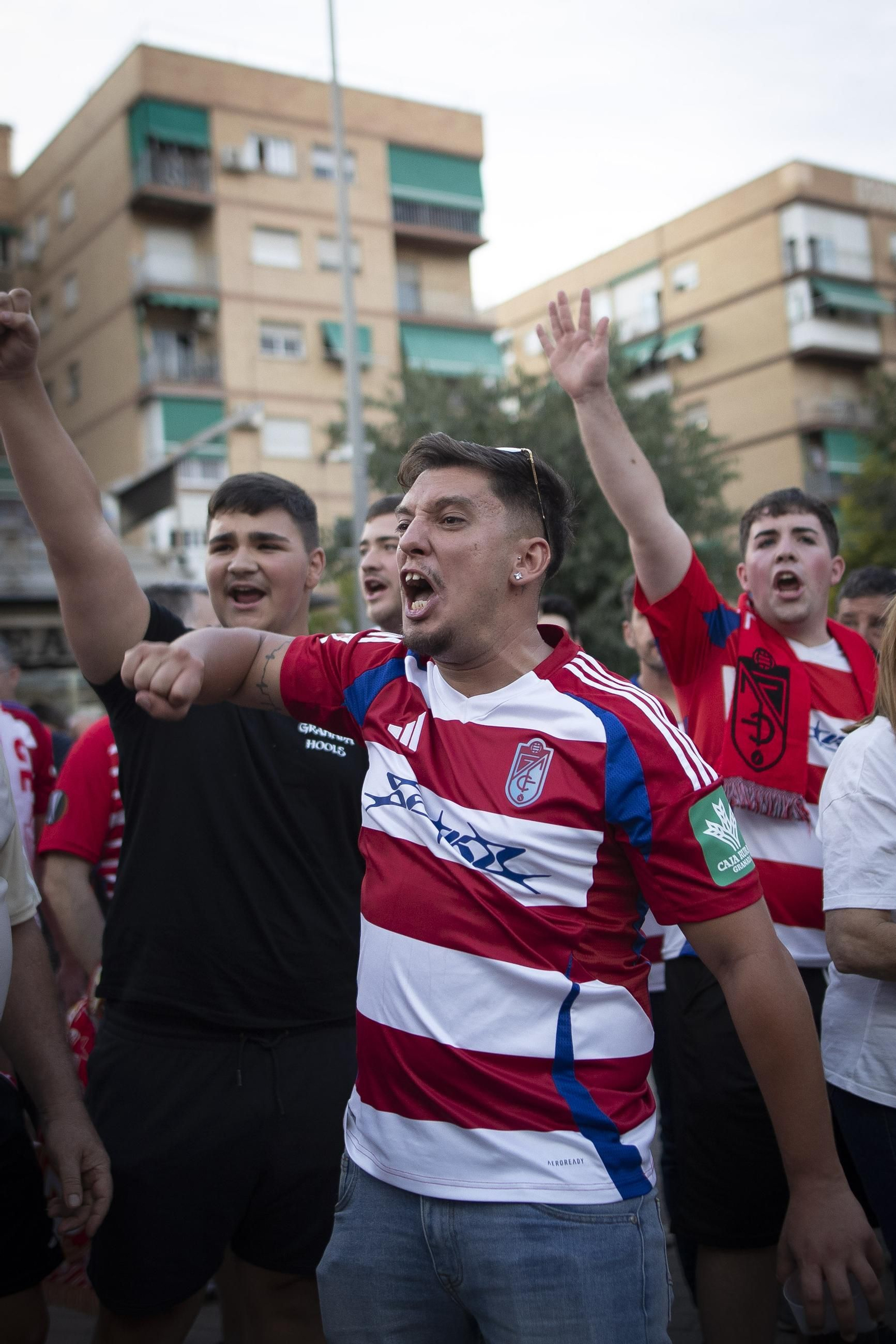 Las mejores imágenes de la manifestación en el Nuevo Los Cármenes