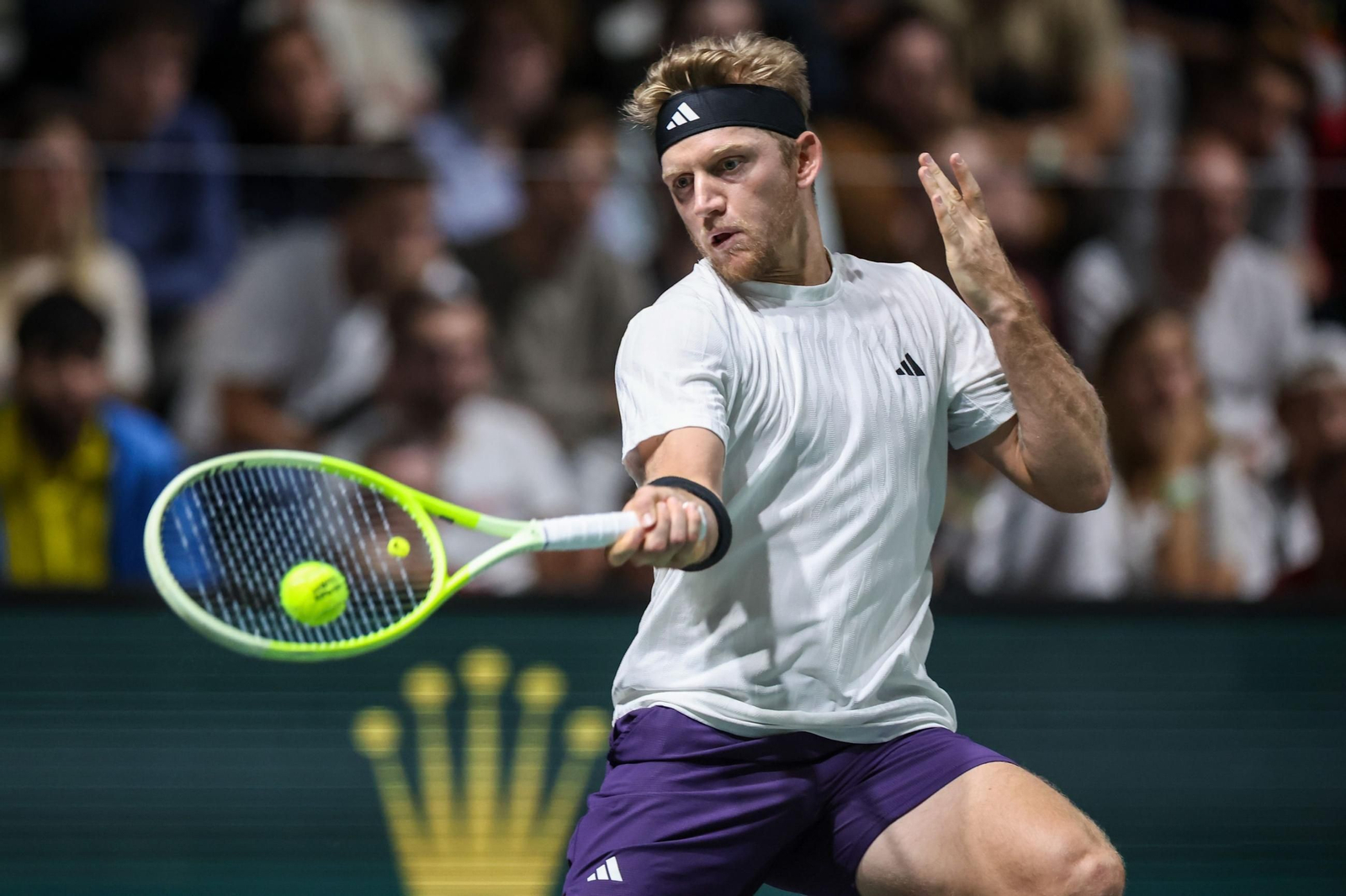 Alejandro Davidovich-Arthur Cazaux del Masters 1000 de París, en fotos
