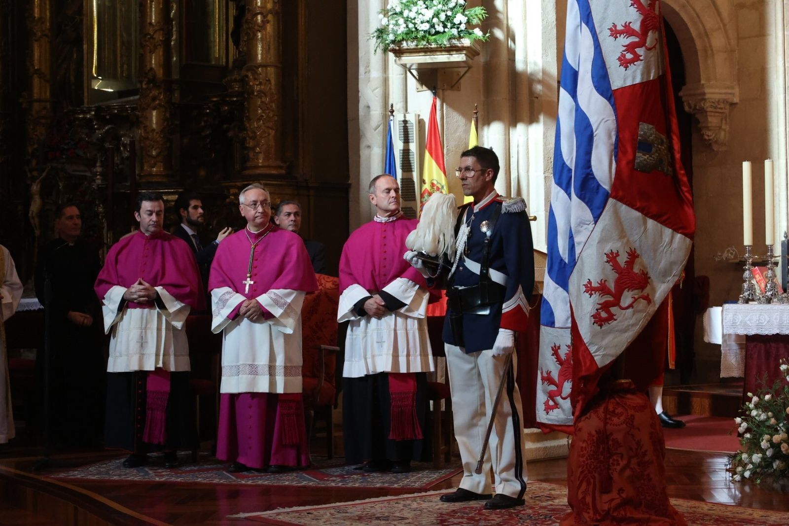 Traslado del Pendón en el día del patrón San Dionisio en Jerez