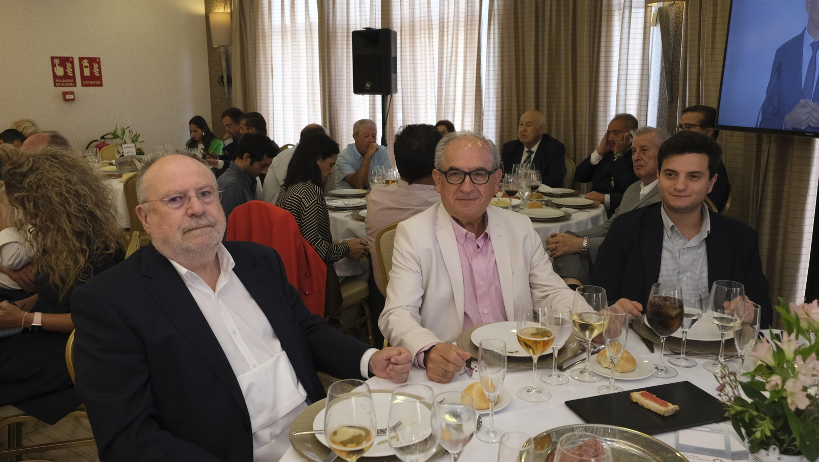 Imágenes del Foro Joly en Almería, con el Gobernador del Banco de España, Pablo Hernández de Cos