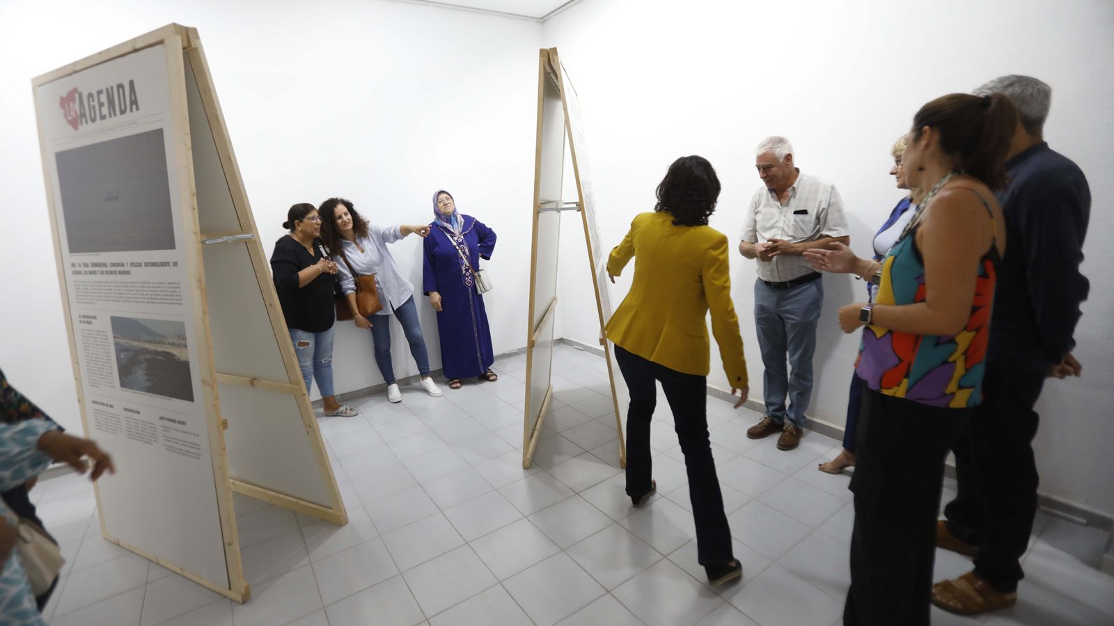 Las fotos de la inauguración de la Exposición CádizZ2030