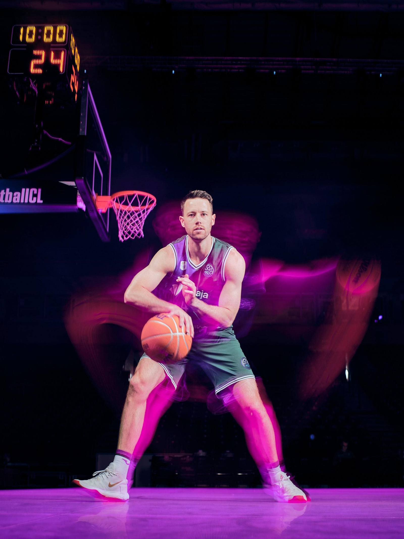 Las futuristas imágenes del Unicaja en el Belgrado Arena