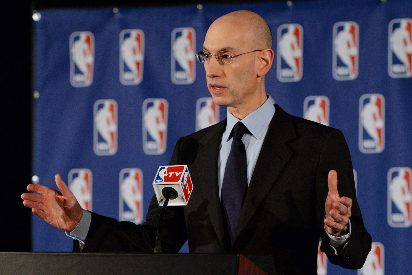 Adam Silver, comisionado de la NBA.