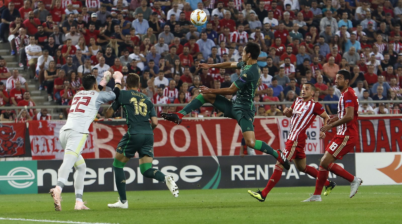 Las imágenes del Olympiacos-Betis