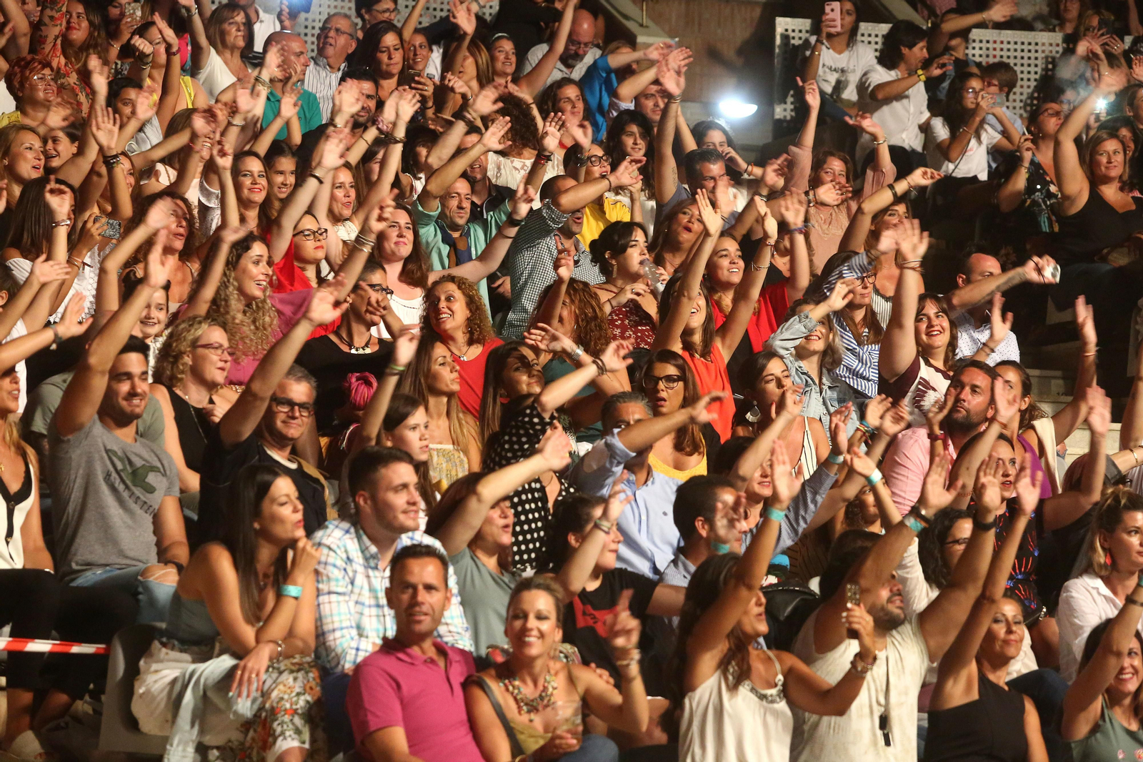 Imágenes del concierto de Pablo López en la Rábida
