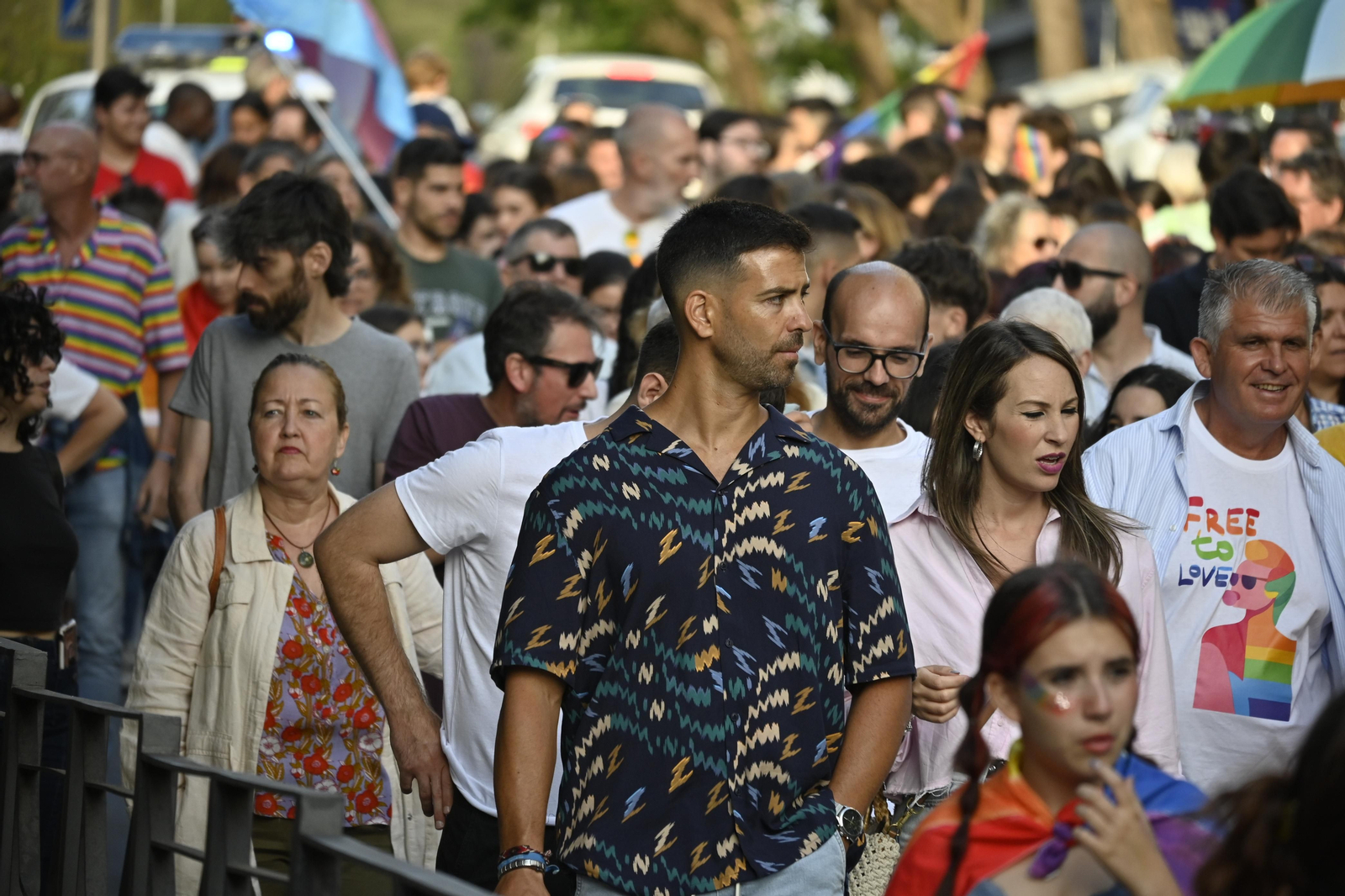 Las mejores imágenes de la manifestacióndel del Orgullo LGTBI en Huelva