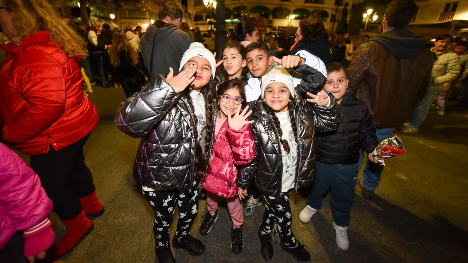 El encendido del alumbrado de Navidad en La Línea, en imágenes