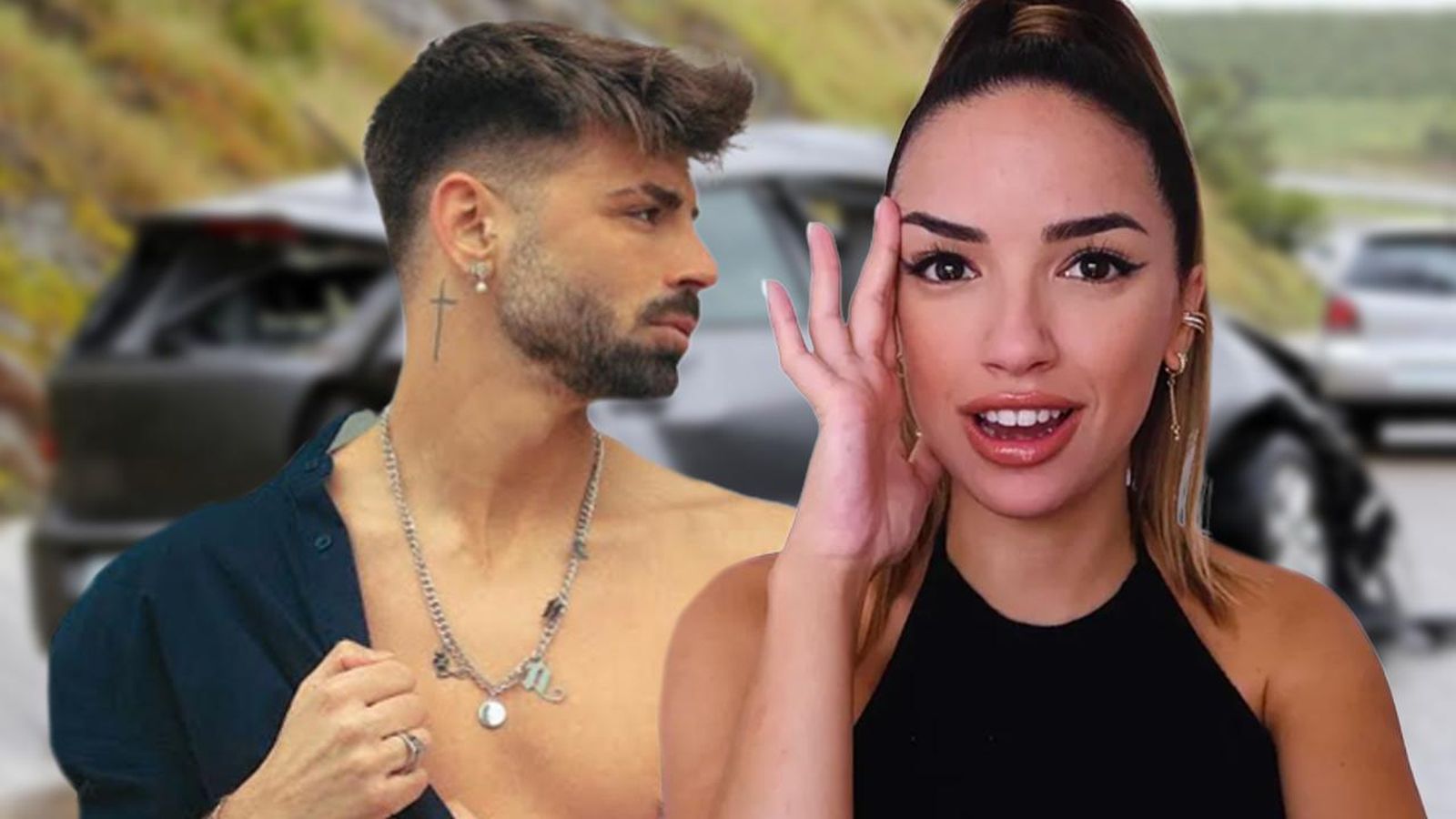 Lucía ('La Isla de las Tentaciones') sufre un accidente de coche con su recién nacida Mía