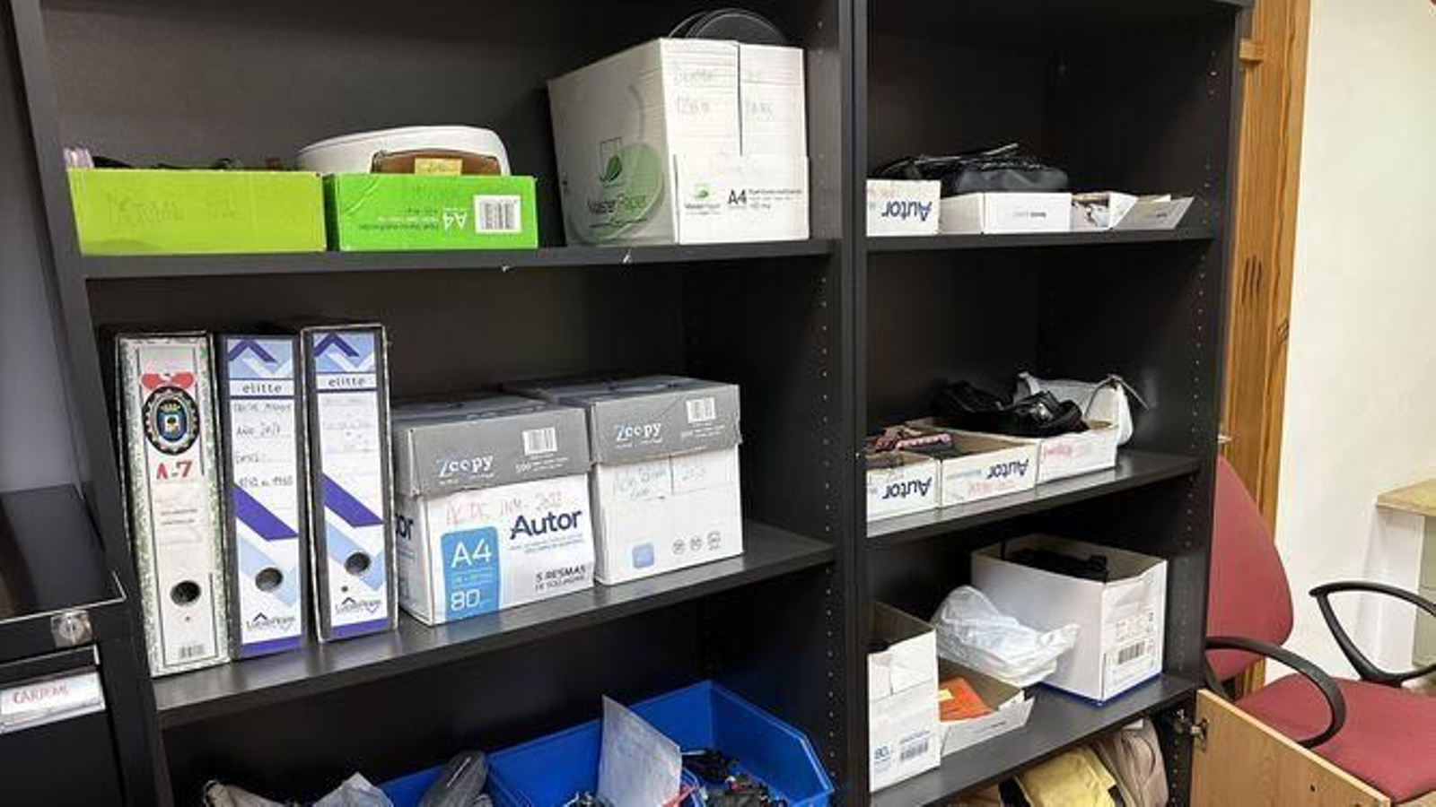 Oficina de Objetos Perdidos del Ayuntamiento de Huelva.