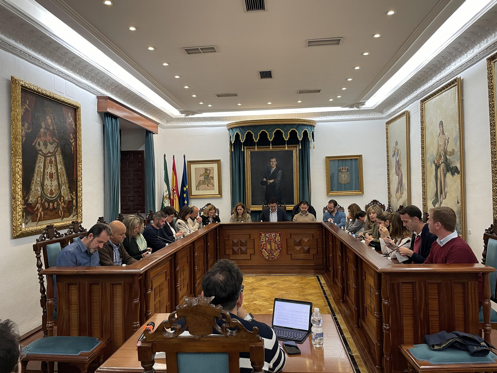 Pleno del Ayuntamiento de Alcalá la Real.