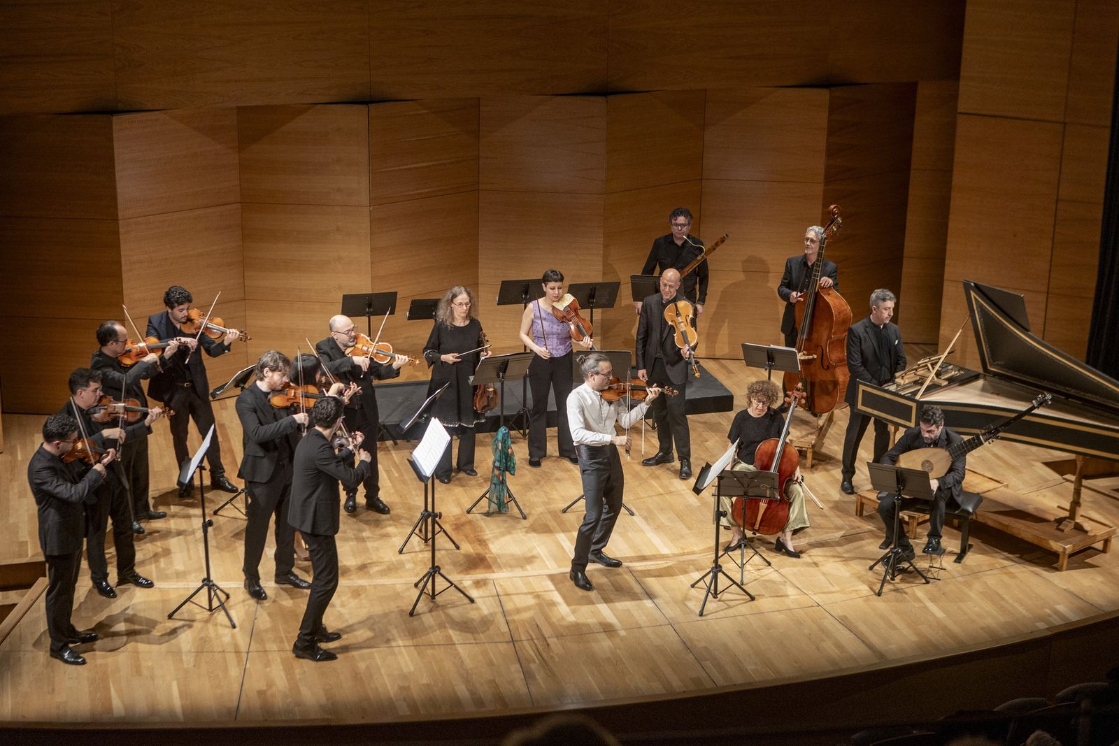 Julien Chauvin como solista y director de la OBS en el Espacio Turina.