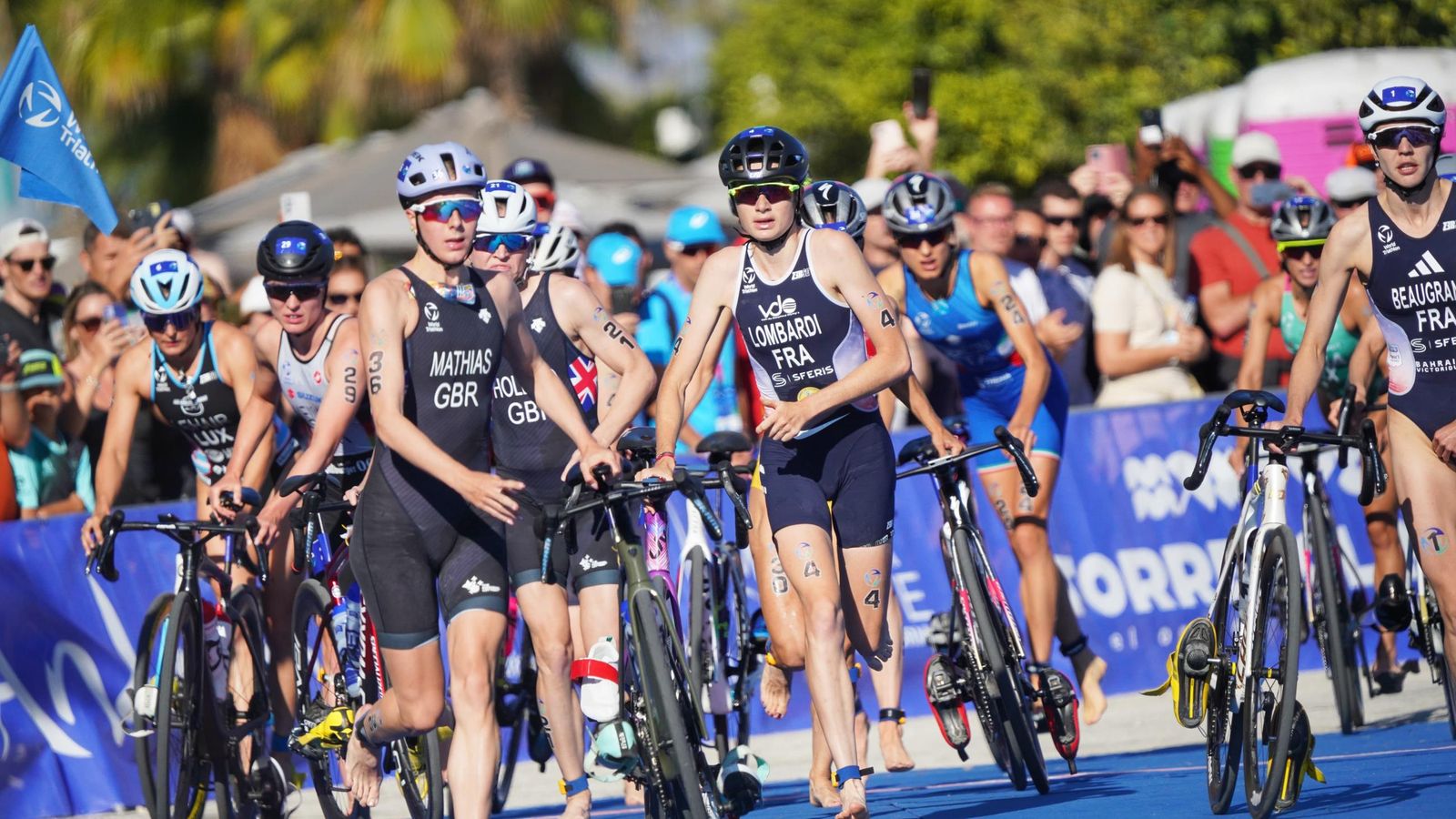 Series Mundiales de triatlón: Cassandre Beaugrand, nueva reina mundial