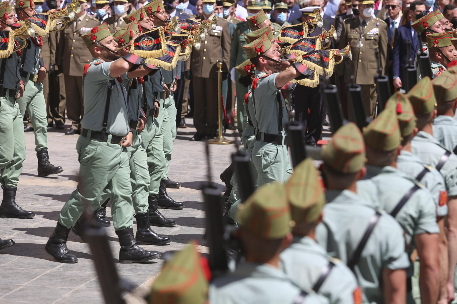 Las fotos de la Legión, en el Jueves Santo de Málaga