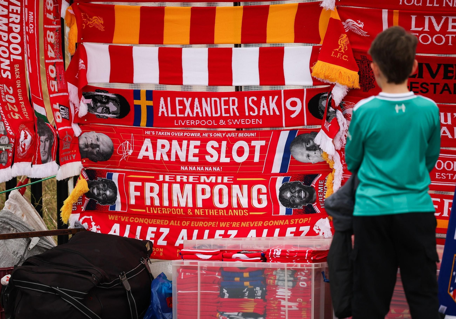 Las fotos del Liverpool - Atlético de Madrid