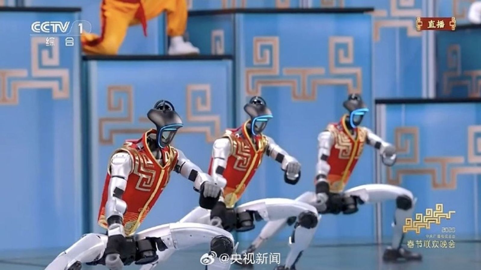 Los robots del Año Nuevo Chino