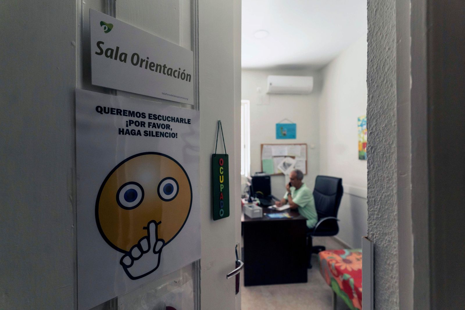 Una consulta de salud mental.