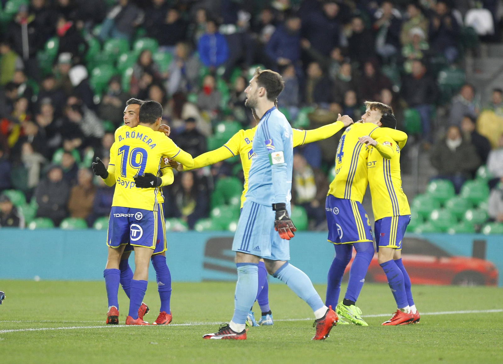 Las imágenes del Betis-Cádiz de Copa