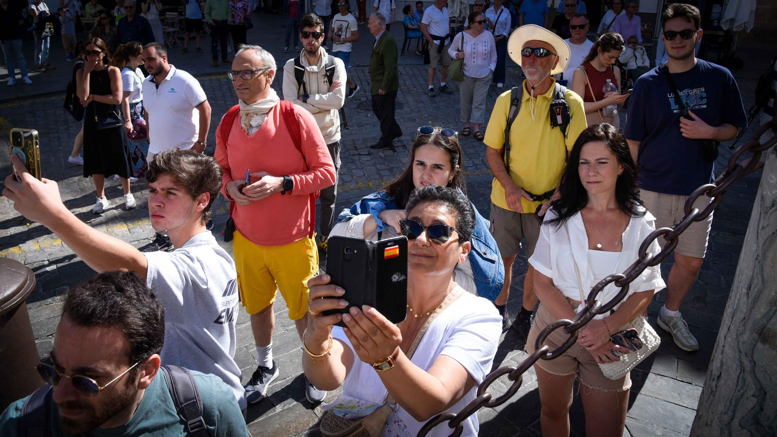 Imágenes de la procesión de impedidos de El Sagrario