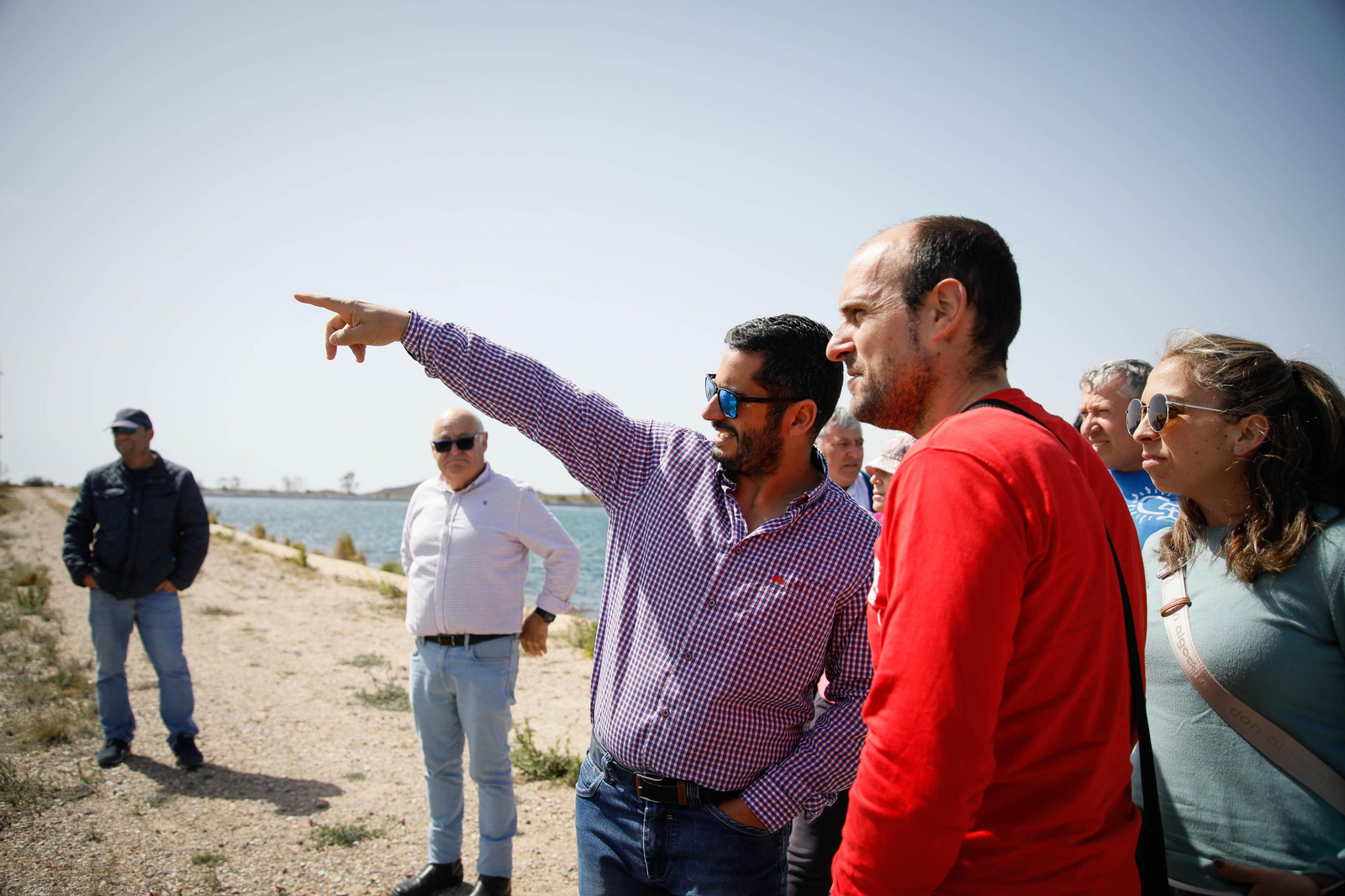 CUCN visita la desaladora de Carboneras y las balsas de Níjar