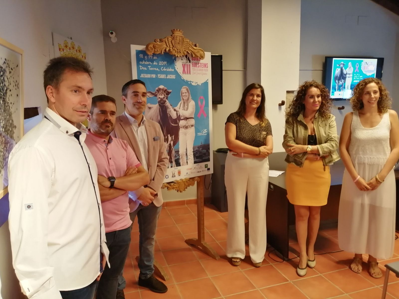 Presentación del cartel de la feria de este año.