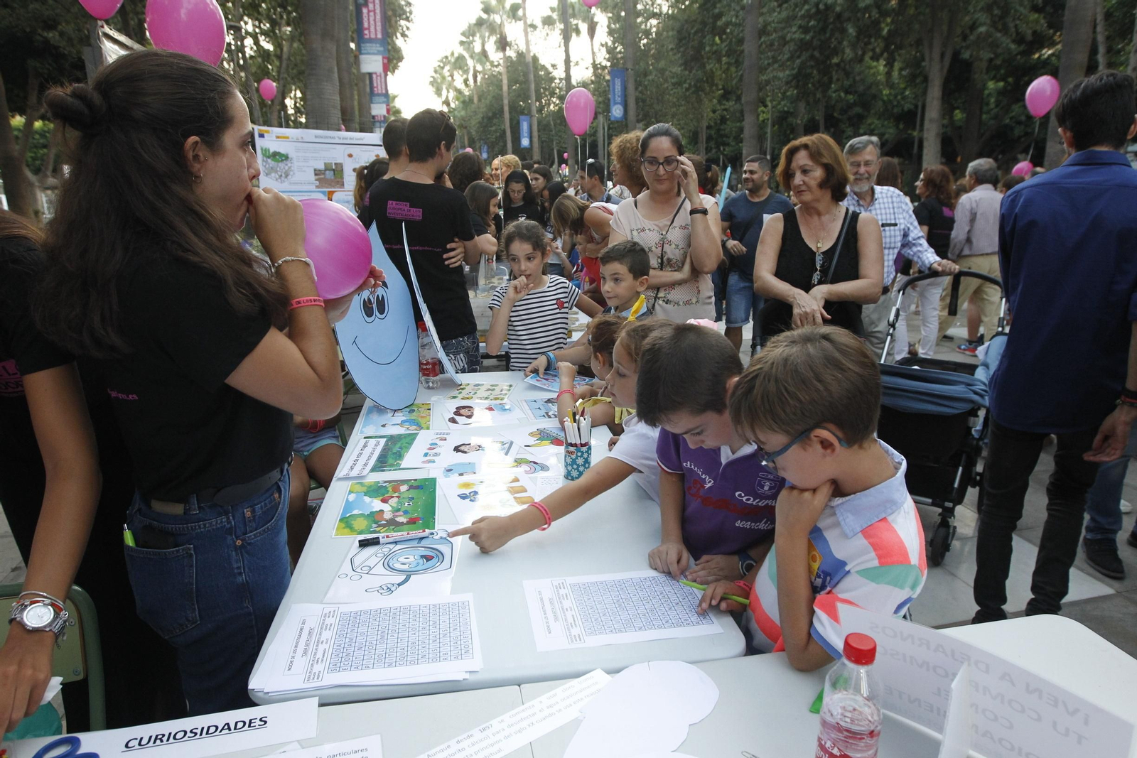 Fotogalería Noche Europea de los Investigadores. Universidad de Almería-UAL
