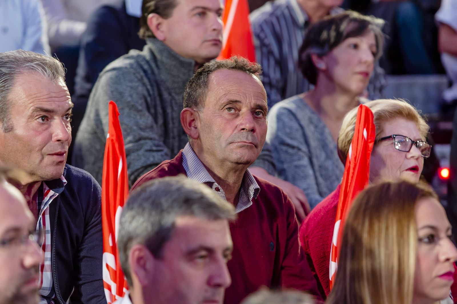 Imágenes del mitin del PSOE en Cádiz