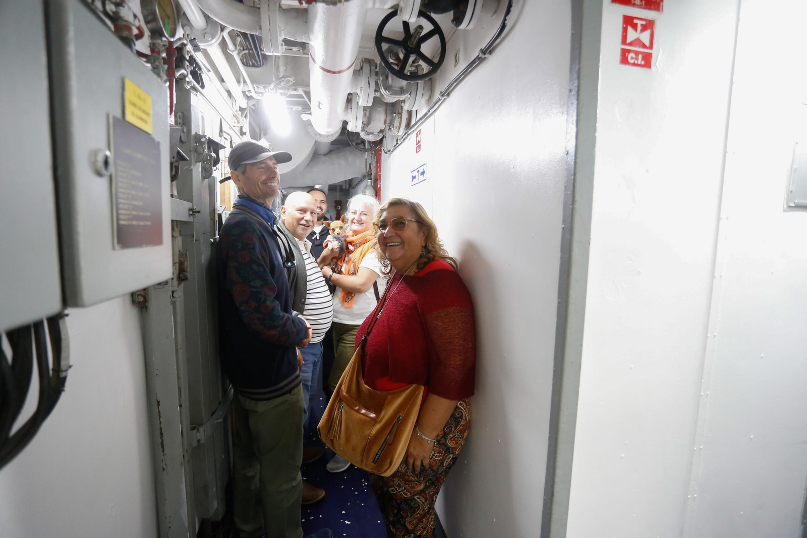 Fotos de la jornada de puertas abiertas del patrullero 'Vigía' en el Puerto de Algeciras