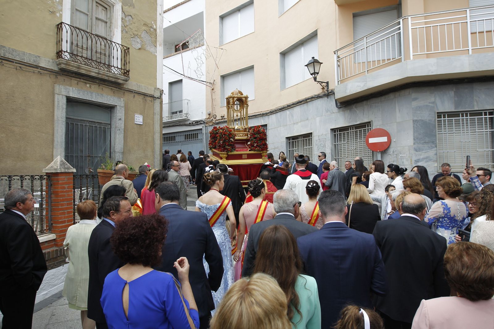 Fotogalería de la Procesión a la Ermita del Cerro de San Blas. Fiestas de Canjáyar.