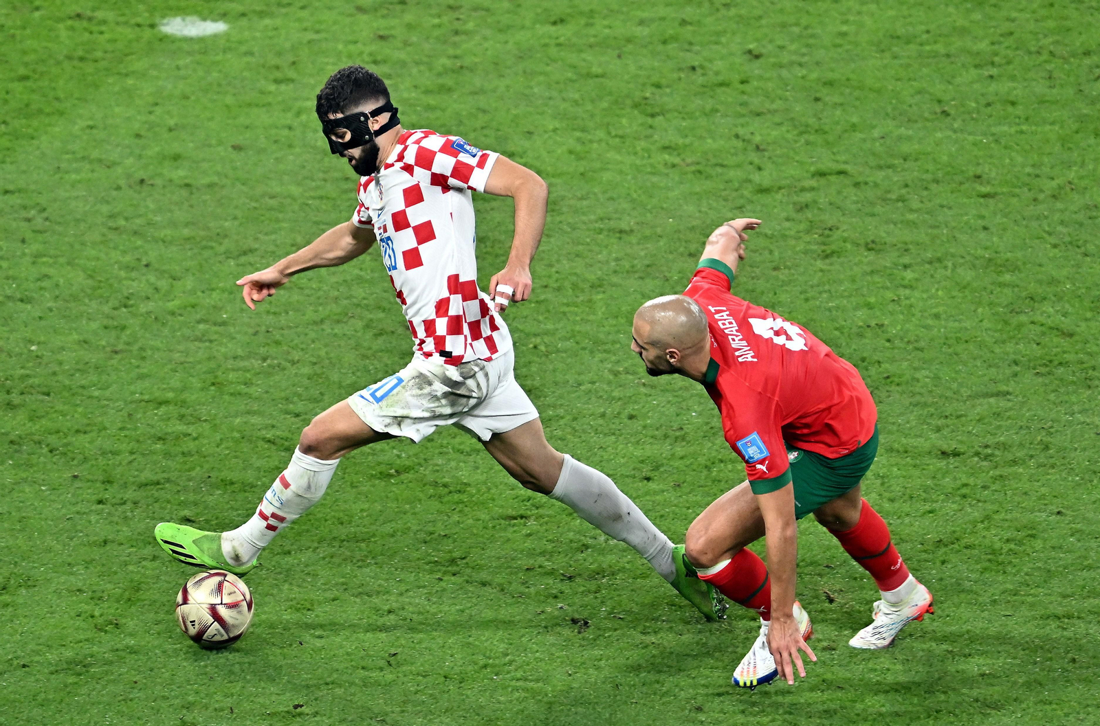 Las fotos del Croacia-Marruecos del Mundial de Qatar