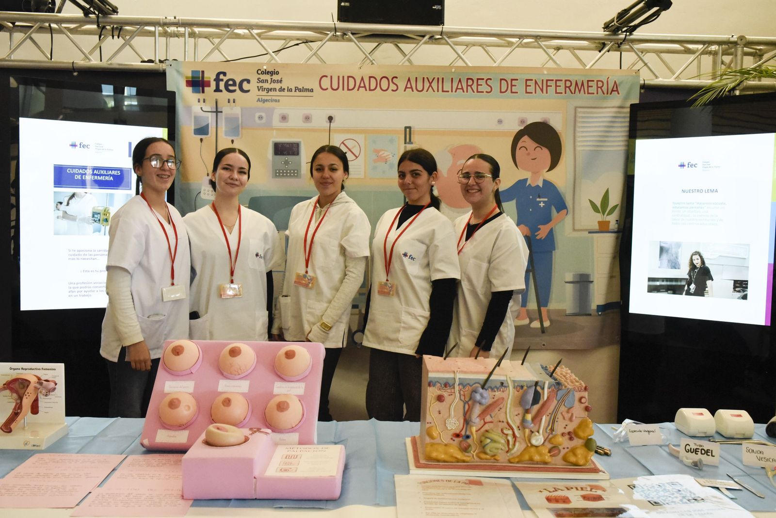 Fotos de la Feria de Ciclos Formativos de La Línea 2026