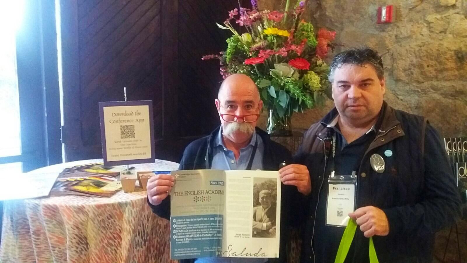 El restaurante Willy fomenta el Centro Gastronómico de Palmones en el prestigioso foro World of Flavors en California El restaurante Willy fomenta el Centro Gastronómico de Palmones en el prestigioso foro World of Flavors en California