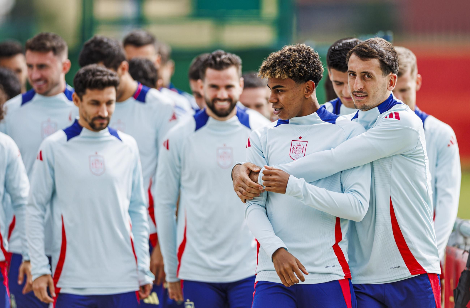 Las fotos de España antes de la gran final contra Inglaterra