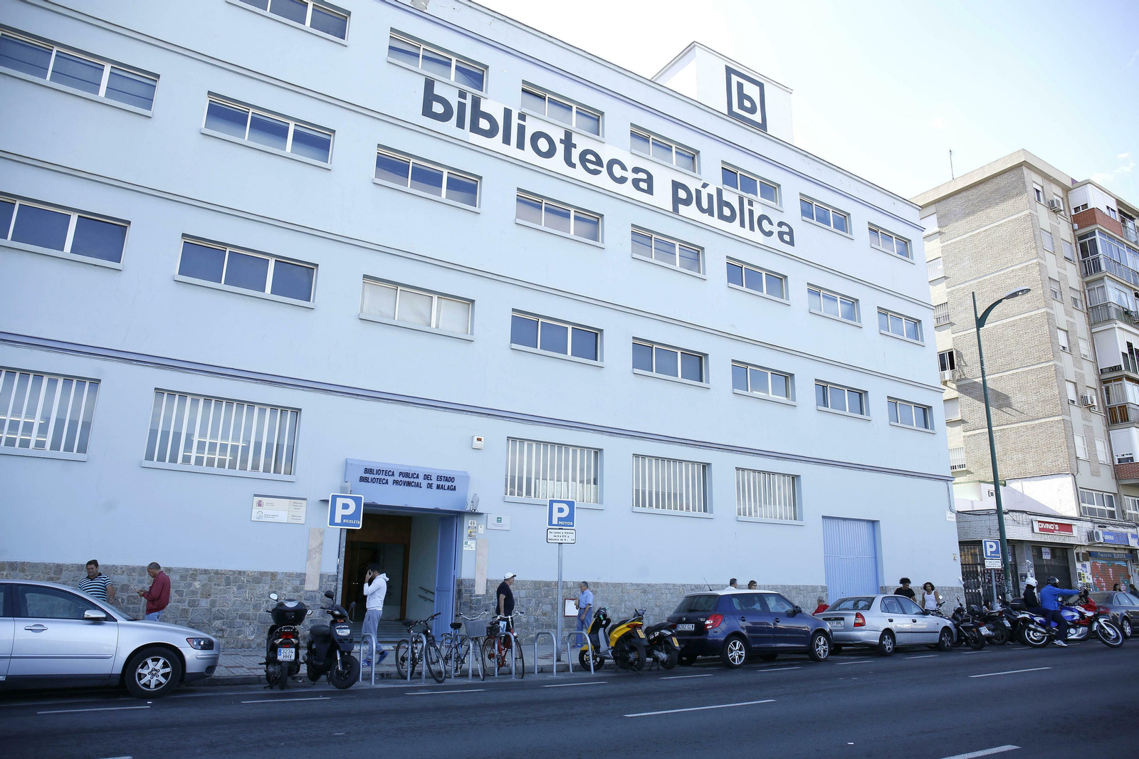 La Biblioteca Pública Provincial Málaga.
