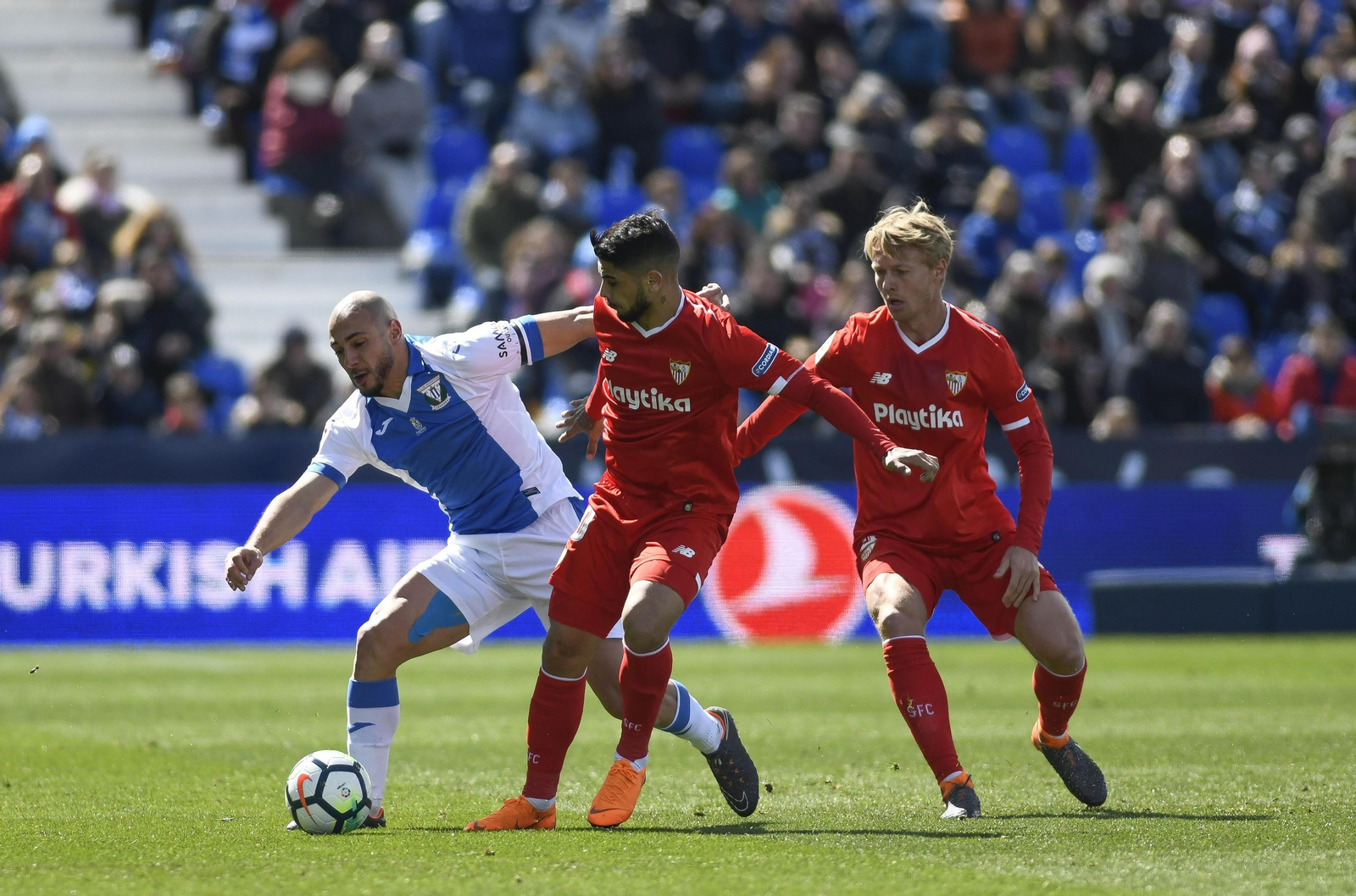 Las imágenes del Leganés-Sevilla