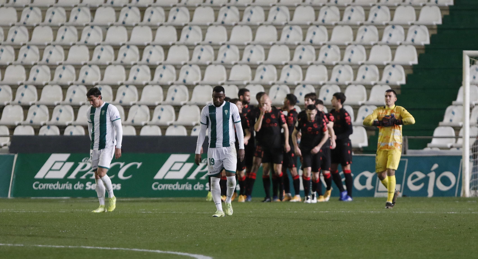 Las fotografías de la derrota del Córdoba CF ante la Real Sociedad en Copa del Rey