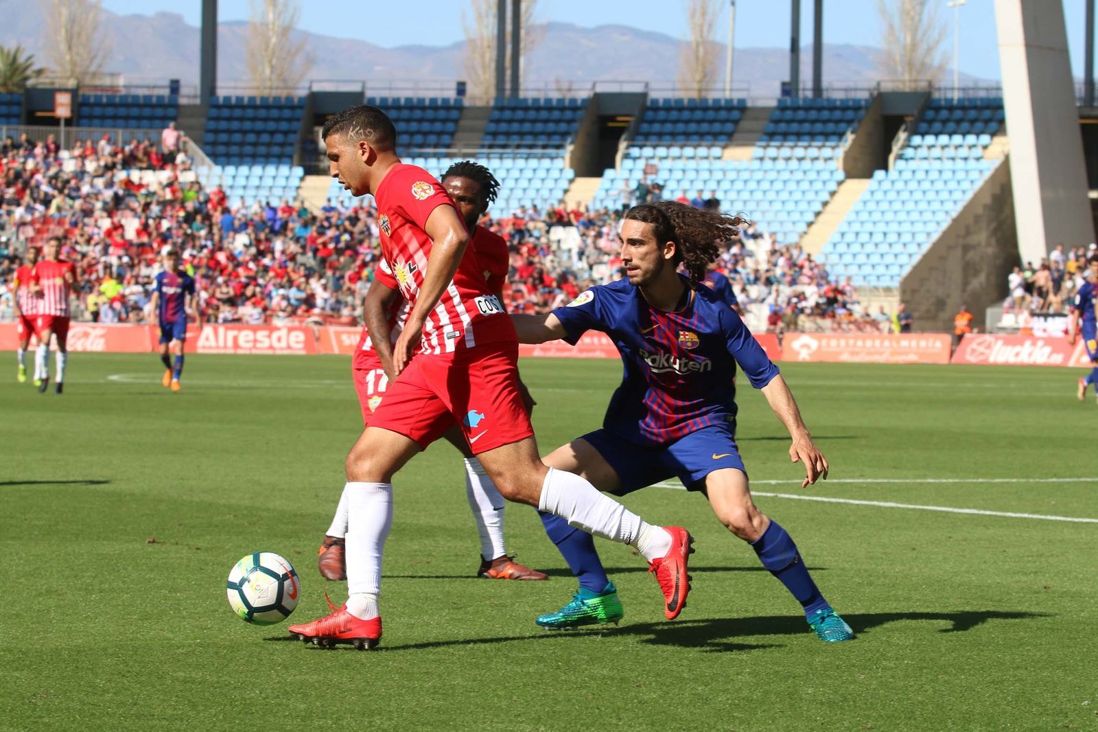 El UD Almería-Barça B, en imágenes