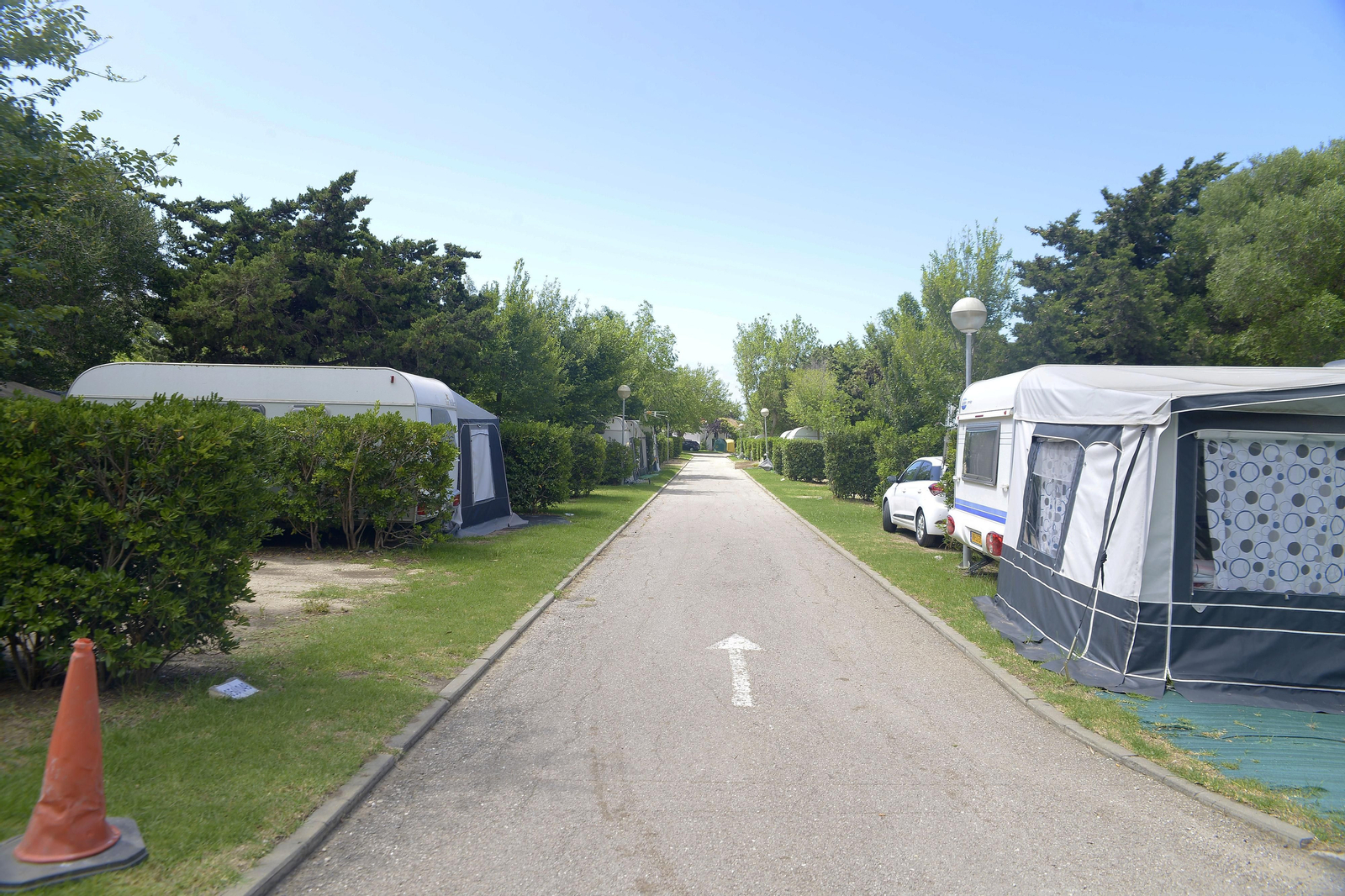 El camping Valdevaqueros.