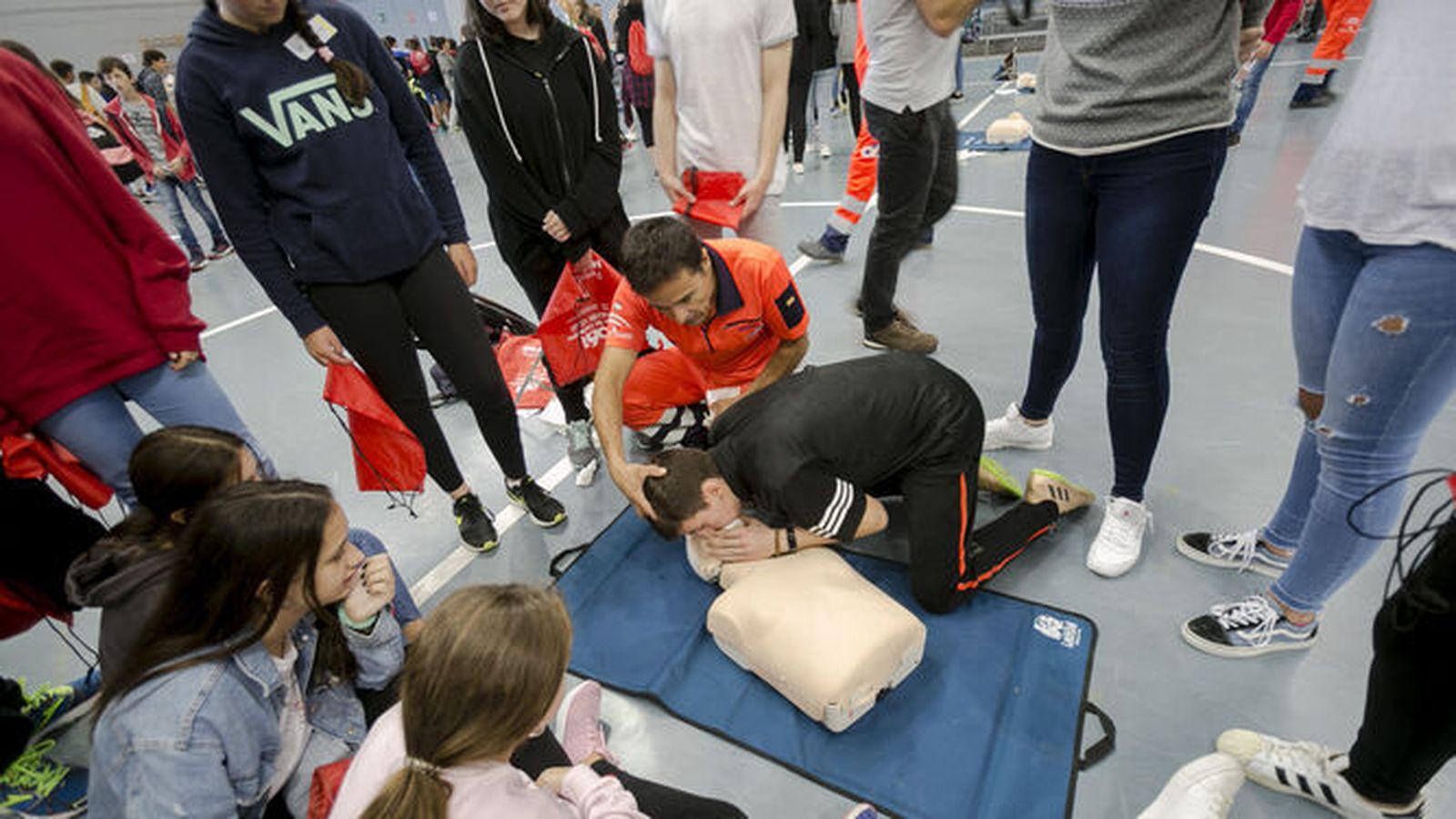 Formación para realizar una RCP