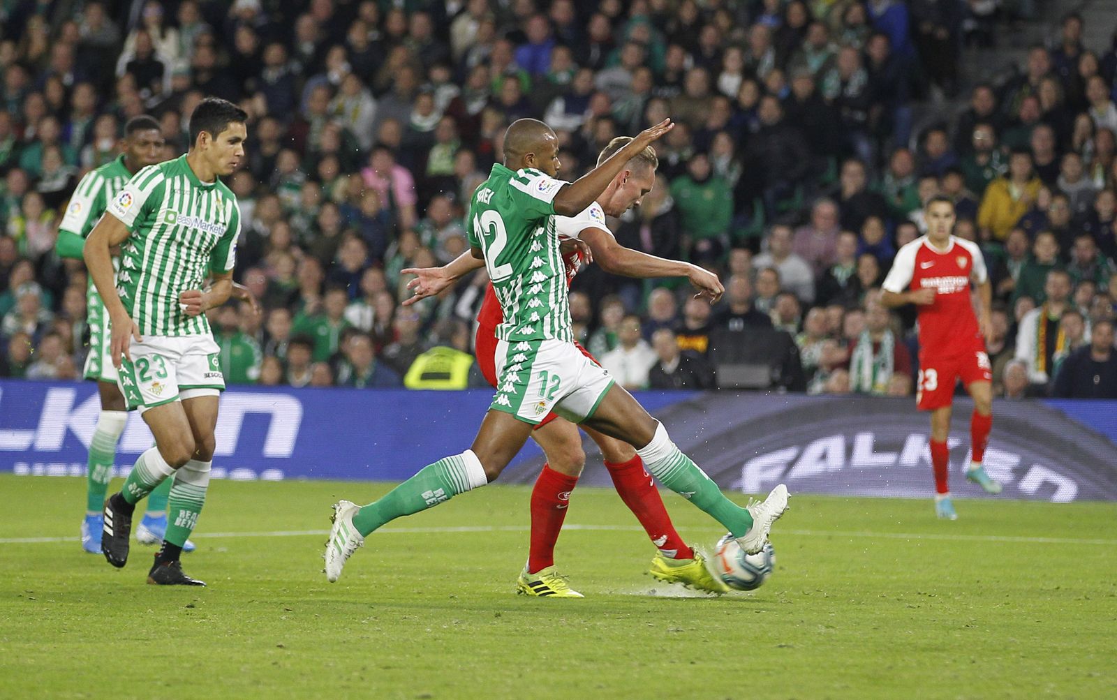 La imágenes del Betis-Sevilla fc