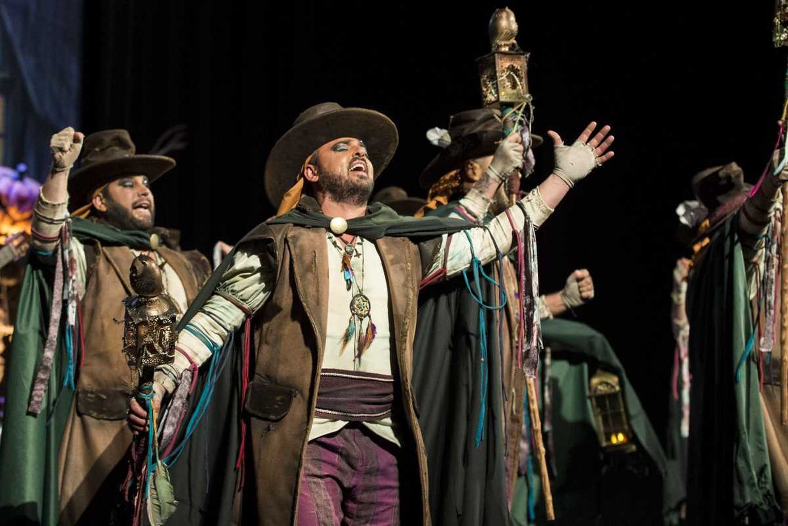 Las imágenes de la quinta función de cuartos