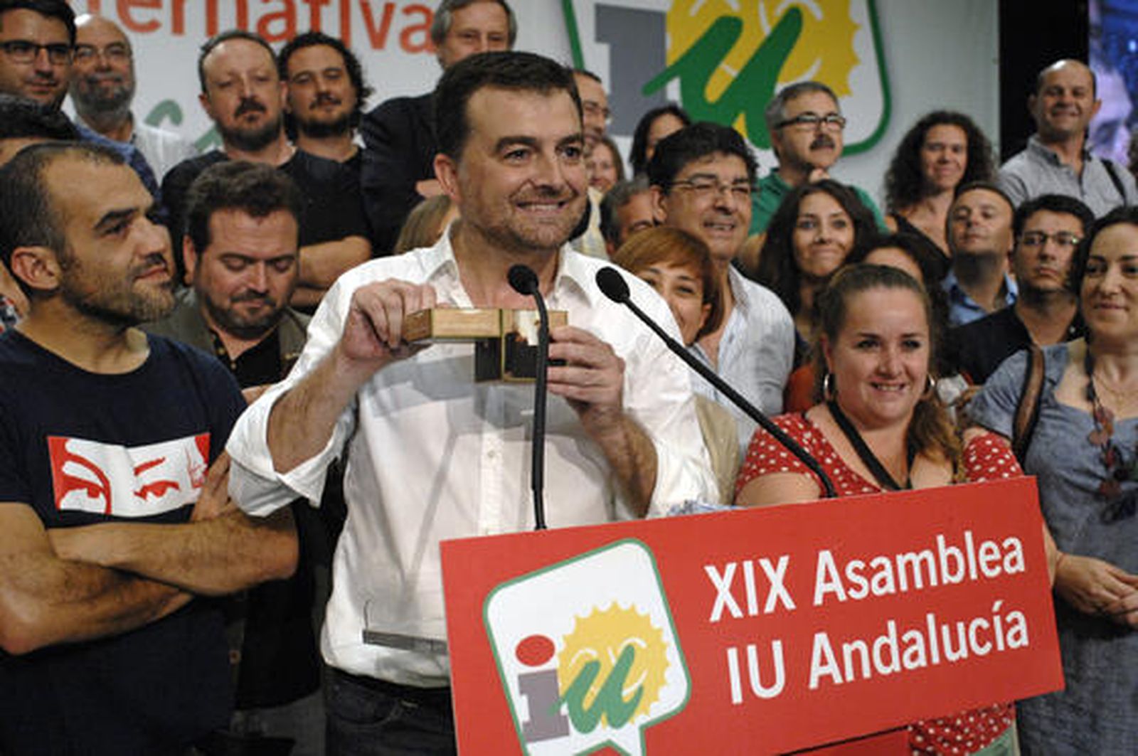 Maíllo aspira a que IU se convierta en la referencia política de los desencantados