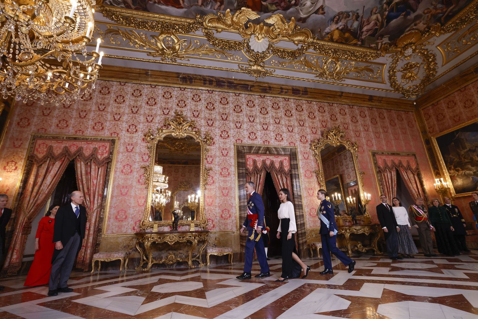 Las fotos de la celebración de la Pascua Militar en el Palacio Real