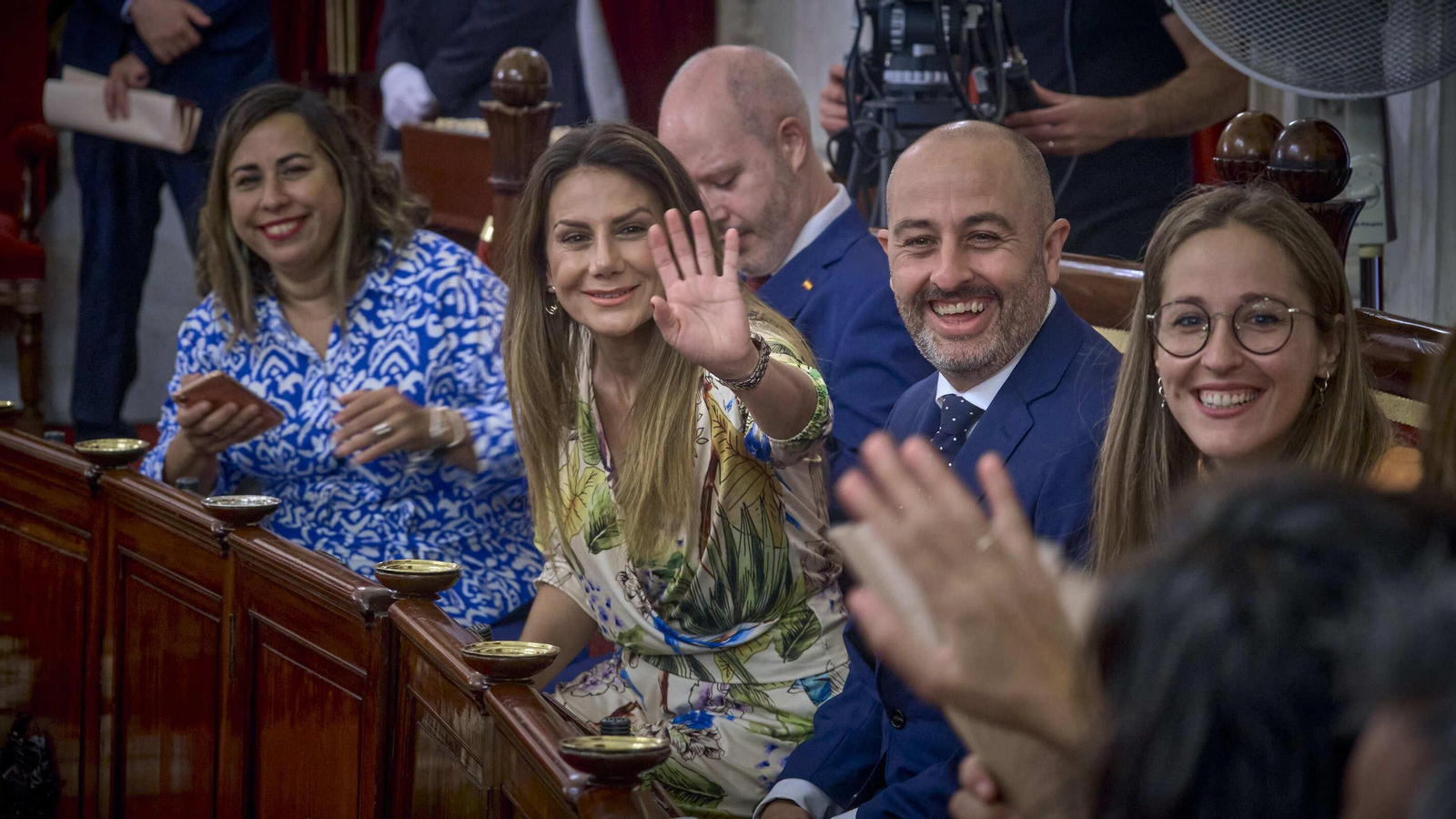 Pleno de  investidura de Bruno García.