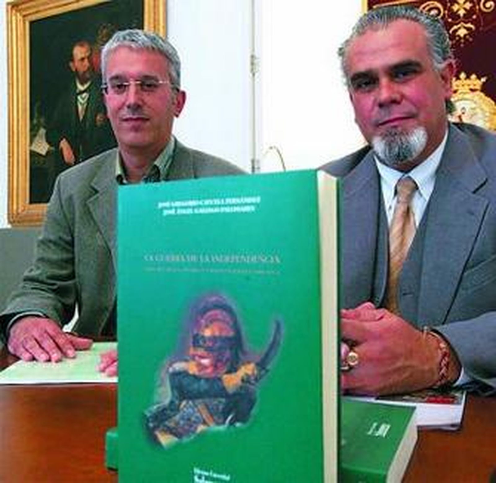 Gregorio Cayuela y Ángel Gallego presentan su libro.
